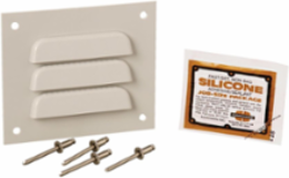 Eaton B-Line series fiberglass accessories, Fiberglass, Louver plate kits, Fiberglass accessories