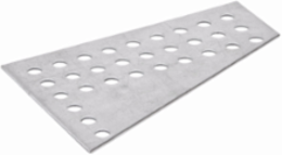 Eaton B-Line series slotted angle, 3" height, 3.19" length, 3" width, Steel channels, Green, Dura green, 14 gauge, Channel, strut and fittings, Angle brace