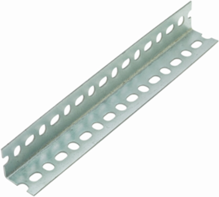 Eaton B-Line series slotted angle, 1.6" height, 120" length, 1.6" width, Steel channels, Green, Electro-plated zinc, 300 lbs, 14 gauge, Channel, strut and fittings