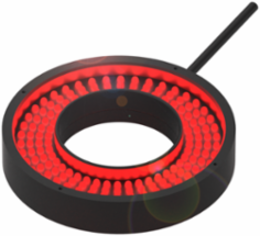 Ring Light Ø 116 mm, 19000 Lux, 24 V, IP54, LED Red Light