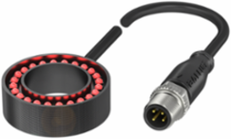 LED Ring Light Ø 40.5 x 13 mm, 24 V, Aluminum Anodized