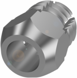 Clamp for Sensors Ø3, 5 x 7 mm Brass Nickel Plated
