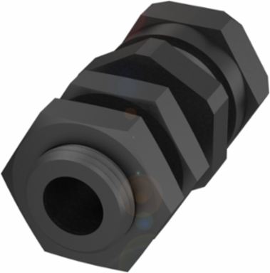 Proximity Sensor Mount with Positive Stops, 17mm x 33mm, Steel PTFE Coated