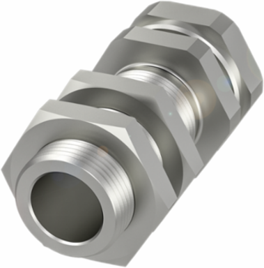 Proximity Sensor Mount with Stops, Ø22 x 44.5 mm, Brass Nickel-Plated