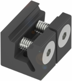 Mounting Bracket for Photoelectric Sensors, 15.5 x 19 x 14 mm, Aluminum Anodized