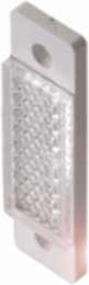 Reflector for Retro-Reflective Sensors, 10 x 40 x 3.7 mm, PMMA Material