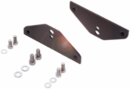 Aluminum Brackets for RFID Systems, 106 x 43 x 4.6 mm, Screws