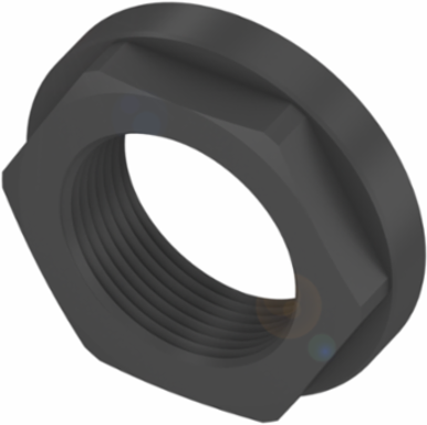 Nuts for M18 Sensors, PA Material, -30 to 85 °C Ambient Temperature