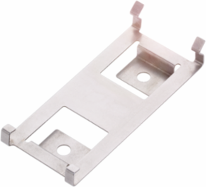 RFID System Mounting Bracket, Stainless Steel, 78.2 x 11.8 x 34.8 mm