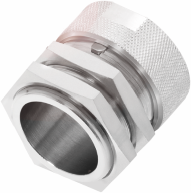Proximity Sensor Mount with Positive Stop for Ø30 mm Sensors, Brass