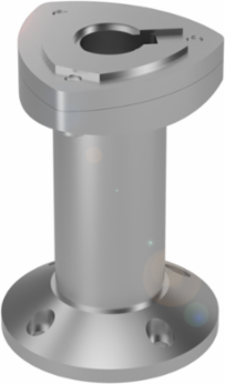Brackets for Smartlight Tower 70 x 100 mm, Aluminum Anodized