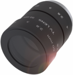 Optics Diaphragm Lens 6 mm Focal Length, Aluminum, Ø 32 x 43.4 mm