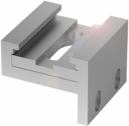 Aluminum Anodized Clamp for Proximity Switches, 30 x 23 x 30 mm