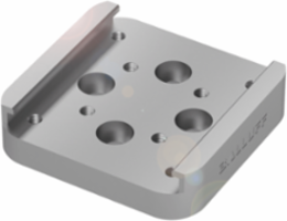 Brackets for Vision Sensors, 15.1 x 60 x 60 mm, Aluminum Anodized