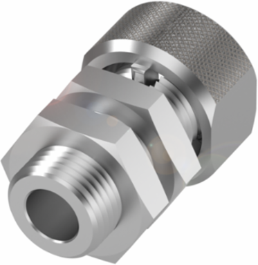 Proximity Sensor Mounts Ø19.5 x 28 mm, Brass Nickel-Plated
