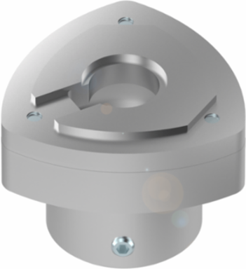 Bracket for SmartLight Tower, Ø 70 x 38 mm, Aluminum Anodized