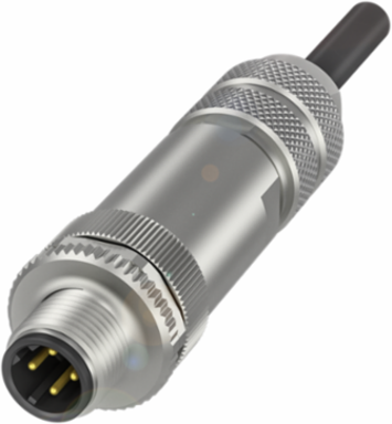 Field Attachables with M12x1 Connection, IP67, 4A Rating