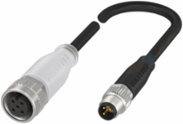 Double-Ended Cordsets BCC M415-M313-3F-602-PX0334-015