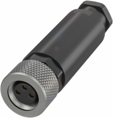 Field Attachables M8x1 3-Pin 4.0 A IP67