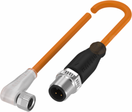 Double-Ended Cordsets BCC M323-M413-3E-602-PW3334-010