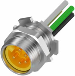 7/8" Male 5-Pin Receptacle, 600V, 16 AWG, IP67, 0.60 m Lead