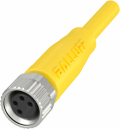Single-Ended Cordset, 15 Meter, M8 4-Pin, IP67/IP69K