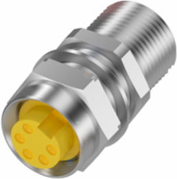 Bulkhead Connector, IP67, 8A, -40 to 105 C, 600V