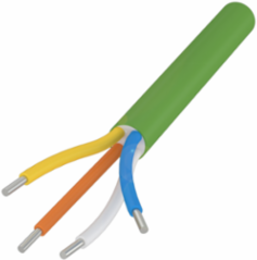 Bulk Cable, PUR Shielded Green, 100 m, Profinet, 4 Conductors