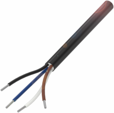 Bulk Cables 3 Conductors, PUR Black, 100 m, -25 to 90 °C