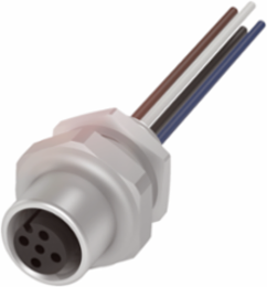 M12x1 4-Pin Female Receptacle, IP67, 2.00 m Lead Length
