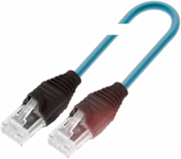 Double-Ended Cordset, 4 Conductors, TPE Shielded, 2 Meter Length