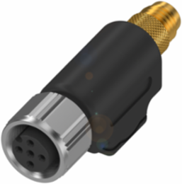 Adapters M12x1-Female, M8x1-Male, IP67, -25...85 °C, 3.0 A