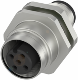 Bulkheads M12x1, 5-Pin, IP67, 4.0 A Rated Current
