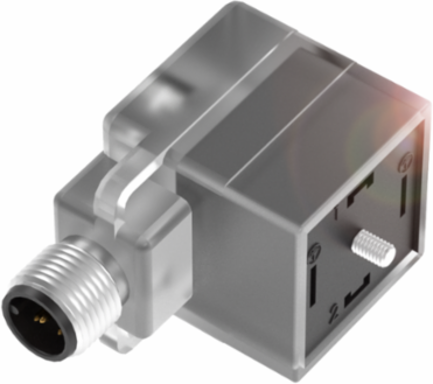 Adapters IP67, Rated Current 4.0 A, 24 VDC / 24 VAC, M12x1