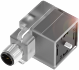 Adapters IP67, Rated Current 4.0 A, 24 VDC / 24 VAC, M12x1