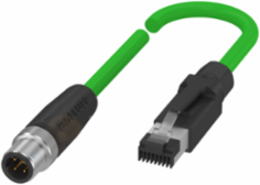 Double-Ended Cordset, 10 Meter, 4 Conductors, IP67/IP20