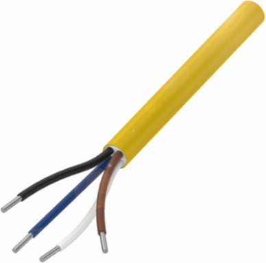 Industrial Bulk Cable 22 AWG, 300 Meter, 4 Conductors, TPE