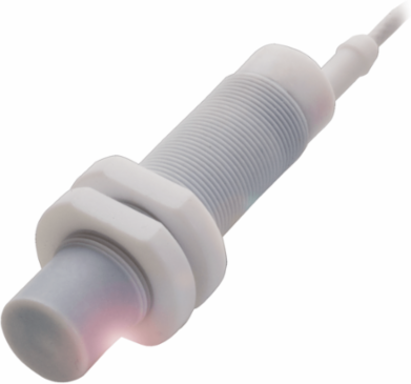 Capacitive Level Sensor, M18x1 Thread, PTFE Housing, Ø 18 x 73 mm