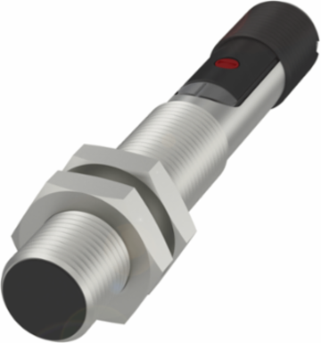 Capacitive Sensor, PBT Sensing Surface, IP67, Ø 12 x 75 mm, 1-4 mm Range
