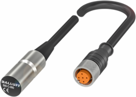 LF Read/Write Head Antenna Ø 14.5 x 35 mm IP67 Brass Nickel-Plated