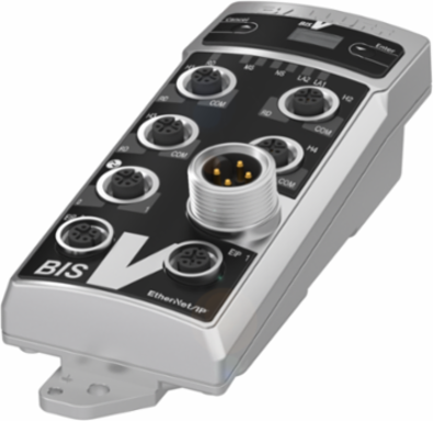 Multi-Frequency Processor Unit 13.56 MHz, IP65, 24 V DC, 4 R/W Heads