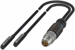 S75-00 Magnetic Field Sensor C-Slot, IP67, 4-Pin M8 Connection, PA 12 Housing