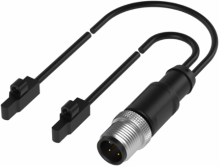 Twin Magnetic Field Sensors, 5 x 3 x 16 mm, IP67, 7000 Hz