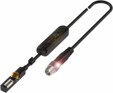 Magnetic Field Sensor, IP67, 23.5 x 6.2 x 5 mm, NPN NC Output