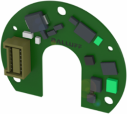 Absolute Rotary Magnetic Encoder, 46 x 8 x 38 mm, ≤ 15 Bit Resolution