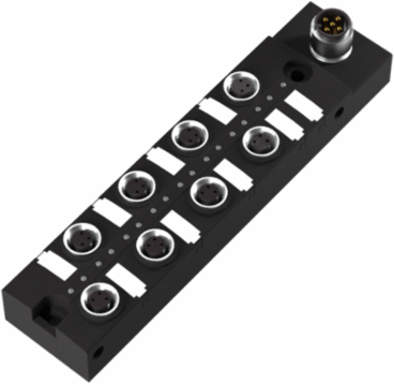 IO-Link Sensor Actuator Hub, IP67, 8x PNP Inputs, 30 x 24 x 129.5 mm