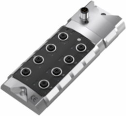 IO-Link Sensor/Actuator Hub, 16 Digital Inputs, IP67 Rating, Zinc Housing