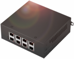 Unmanaged Switch with 8 Ports, IP30 Rated, 12-48 VDC