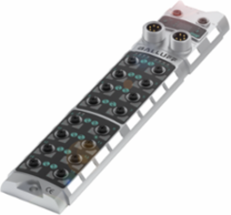 Profinet Network Block, 16x M12x1-Female, IP67, 68x37.9x334 mm