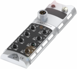 Unmanaged Ethernet Switch, Zinc Housing, IP67, 8x M12 Connections, Active Splitter